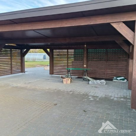 Строительство деревянного автонавеса "93" - фото 2