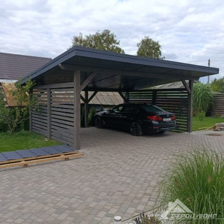 Строительство деревянного автонавеса "94" - фото 1